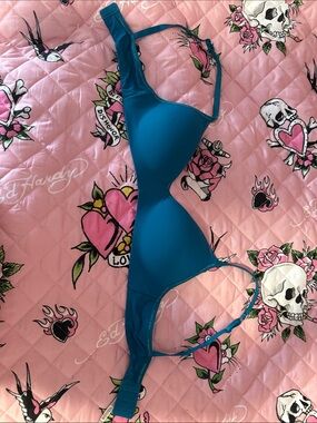 Victoria's Secret Teal Moulded T-Shirt Bra